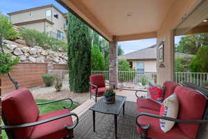View of patio / terrace with outdoor lounge area