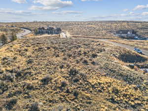 Aerial view of property and surrounding area
