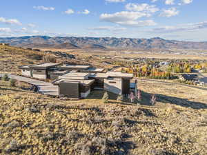 View of mountain background
