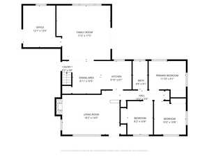 View of room layout