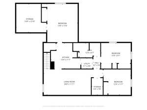 View of floor plan / room layout