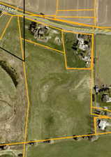 Aerial view of property's location