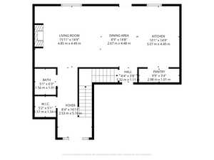 View of home floor plan