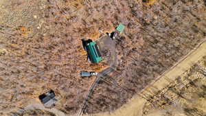 Aerial overview of property's location