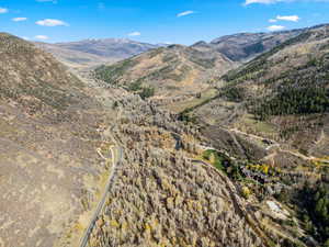 View of mountain backdrop