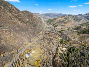 View of mountain backdrop