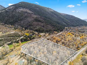 View of mountain backdrop