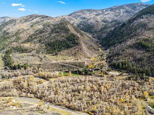 View of mountain backdrop