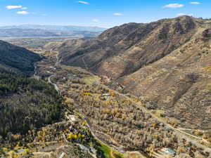View of mountain backdrop