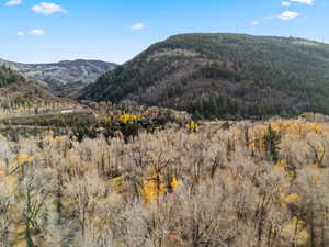 View of mountain backdrop