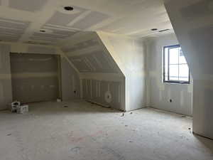 View of additional living space