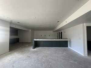 Game room with kitchenette