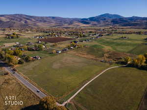View of rural area featuring a mountain backdrop