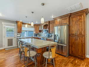 Kitchen/Family Room walk out to a private patio