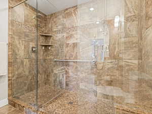 Large Shower in Primary Suite