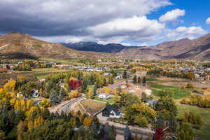 View of mountain backdrop