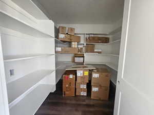 View of storage area