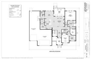 View of floor plan / room layout