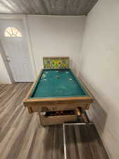 Old vintage pool table included!!
