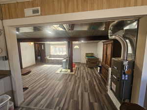 2nd Living Room with Wood Burning Stove & New Furnace