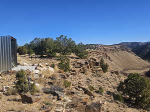 View of mountain backdrop