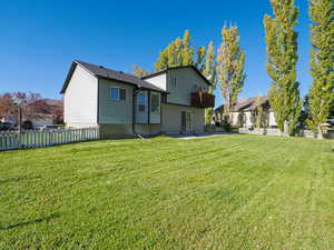 Fully Fenced Rear Yard