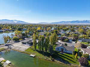 SW Aerial View of House