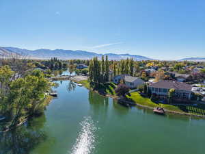 SSW View of Lake and House