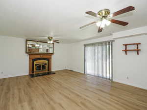 Spacious Family Room (Main Level) walks out to Large Patio