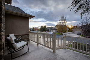 View of patio featuring a residential view