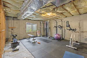 View of exercise area