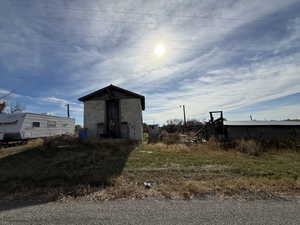 View of outdoor structure