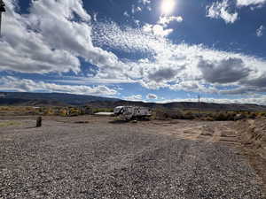 View of mountain background