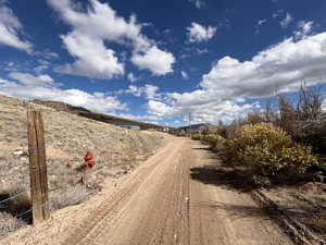 View of dirt / gravel road