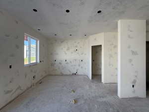 Kitchen under construction