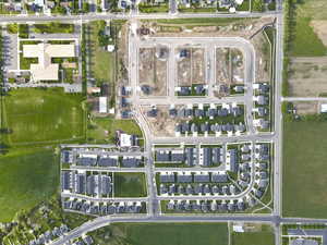 Aerial view of property's location