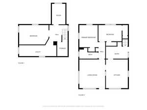 View of floor plan / room layout