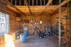 View of storage area