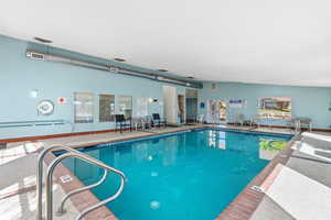 View of indoor community pool