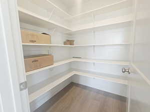 View of storage area