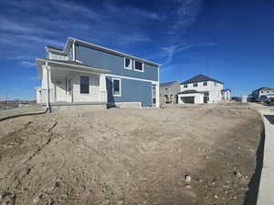 Rear view of property