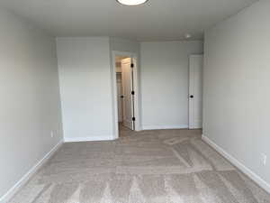 Bedroom 1 With walk in closet