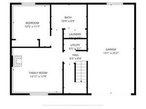 View of floor plan / room layout