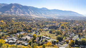 Bird's eye view of mountains