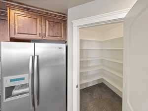 View of storage area