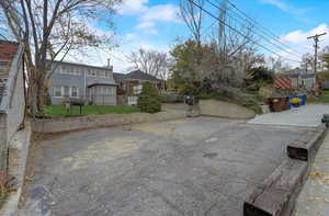 View of asphalt road