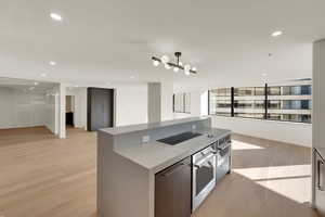 Open Kitchen and living space