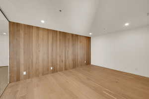 Third bedroom/office with large walk in closet