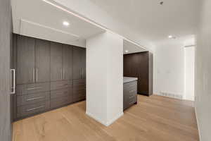 Primary closet/dressing area