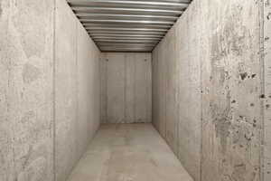 View of below grade area